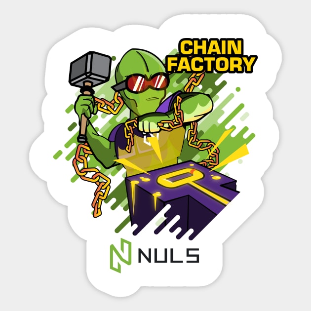 NULS Chain Factory Sticker by NalexNuls